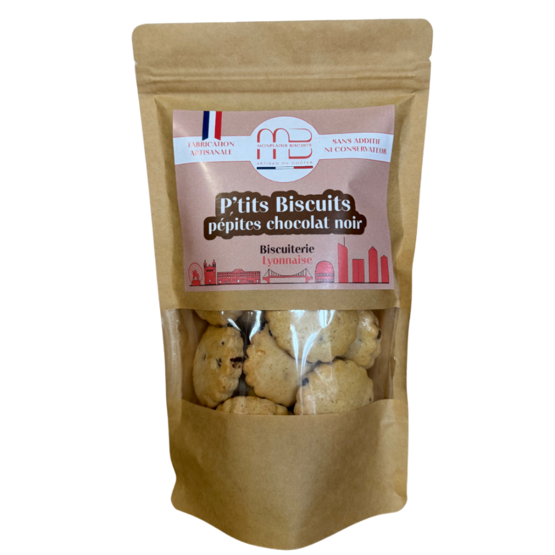 P'tits Biscuits aux pépites de chocolat noir