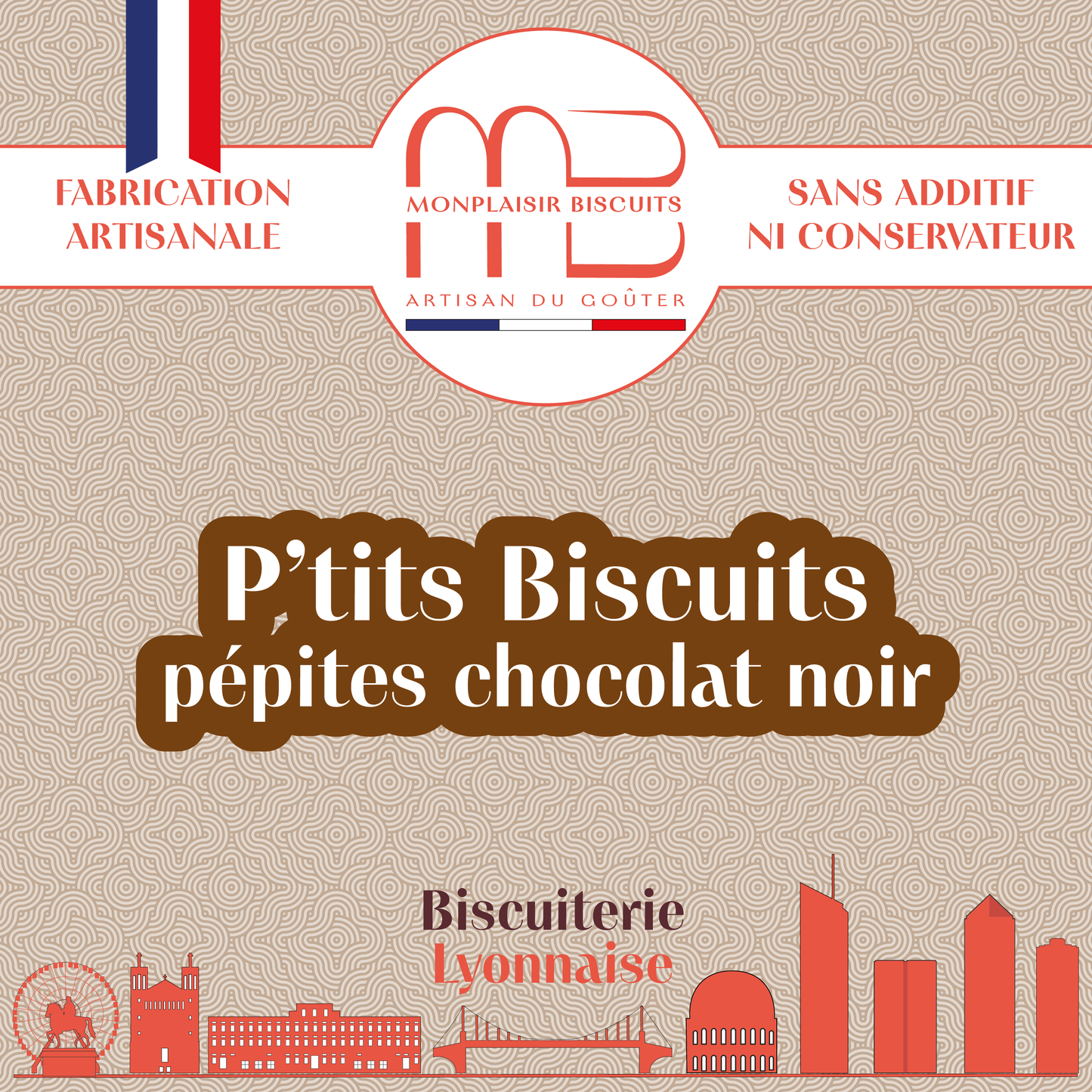 P'tits Biscuits aux pépites de chocolat noir