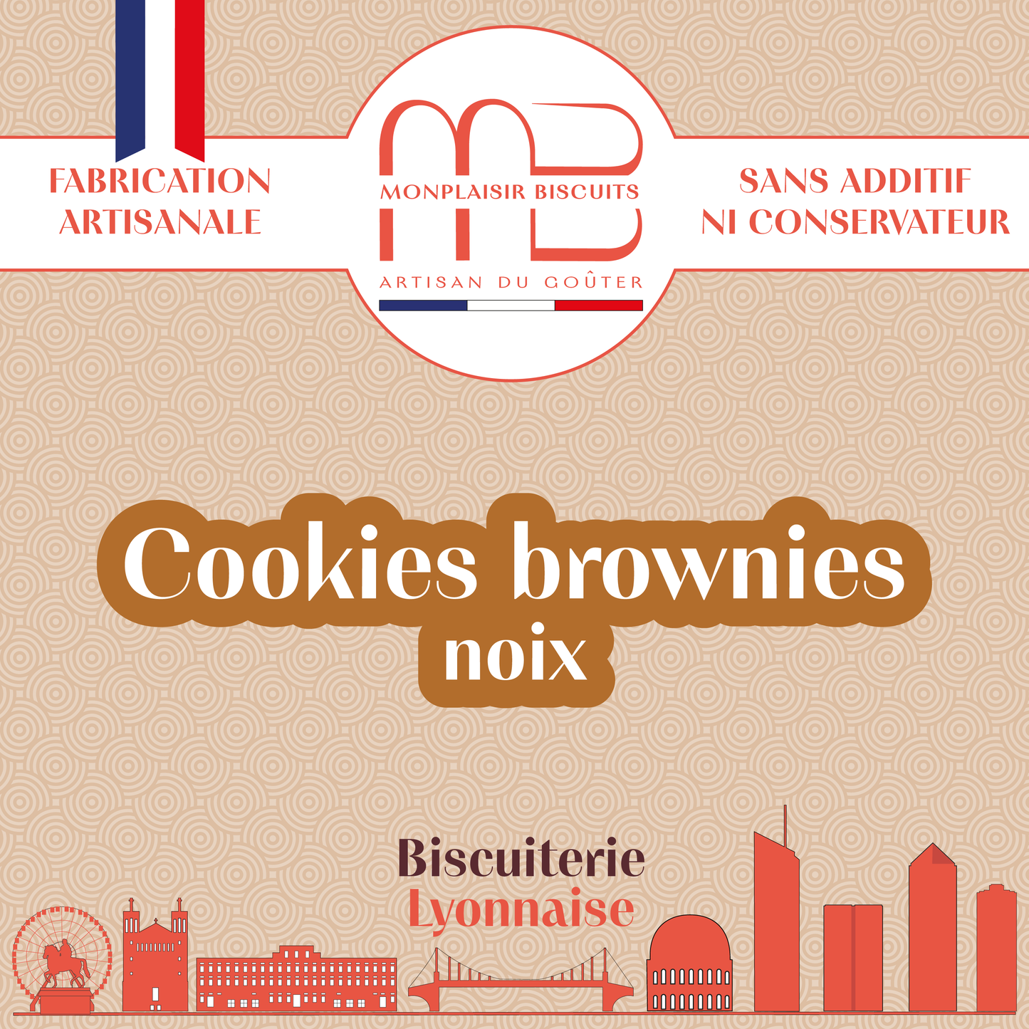 Cookies-Brownies Noix