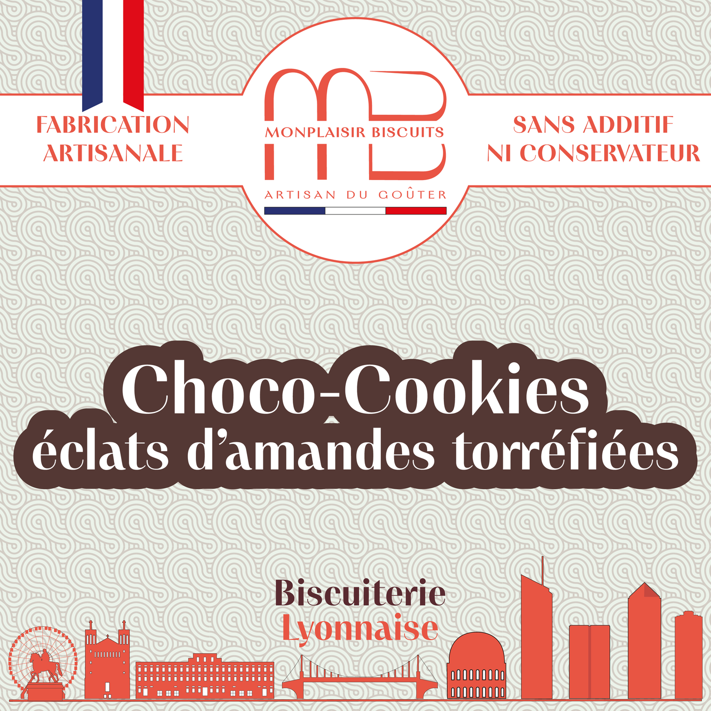 Choco-Cookies Eclats d'amandes