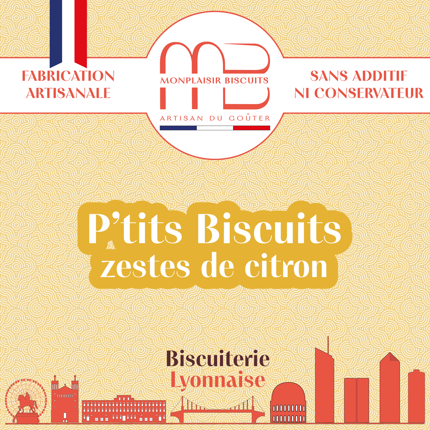 P'tits Biscuits aux zestes de citron