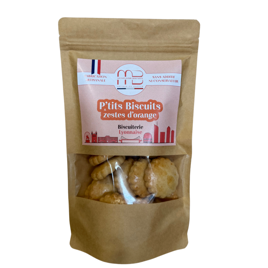 P'tits Biscuits aux zestes d'orange
