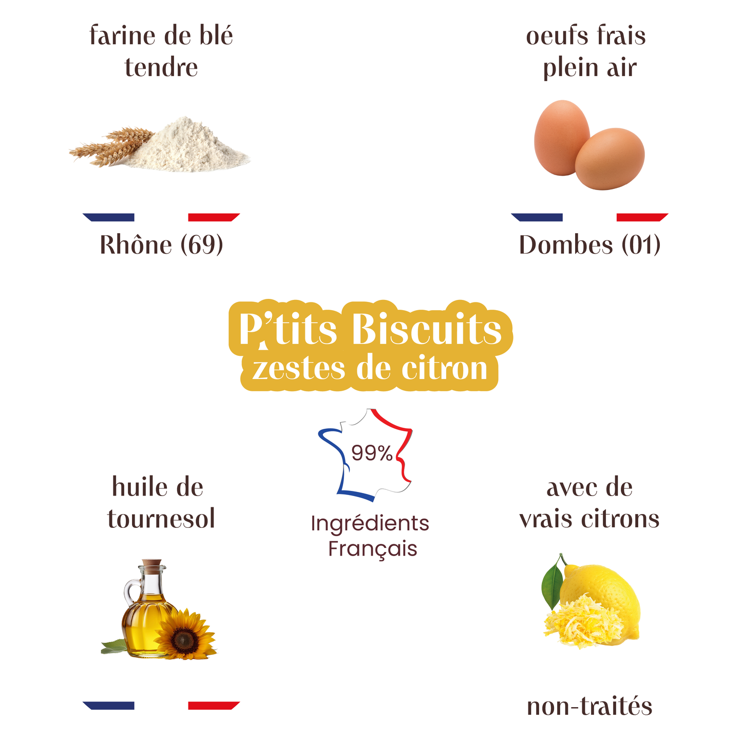 P'tits Biscuits aux zestes de citron