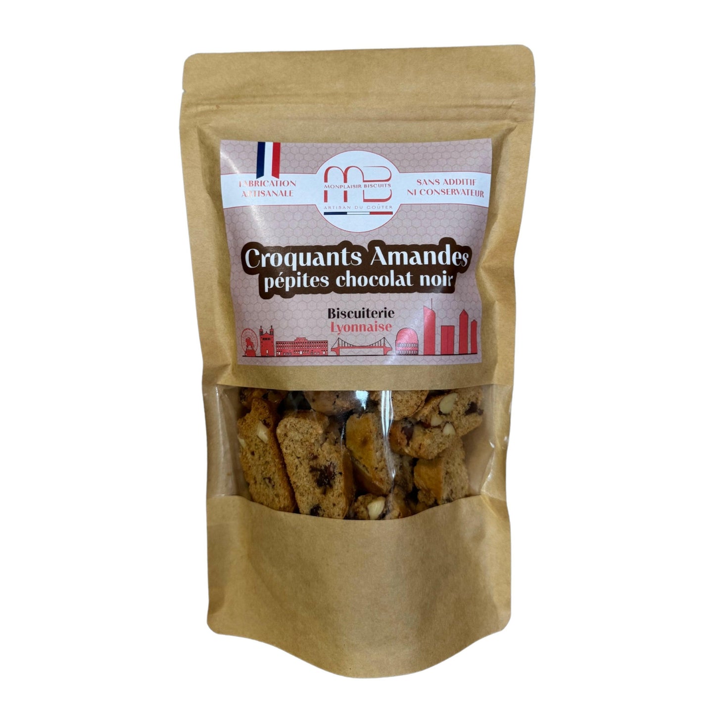 Croquants Amandes aux pépites de chocolat noir