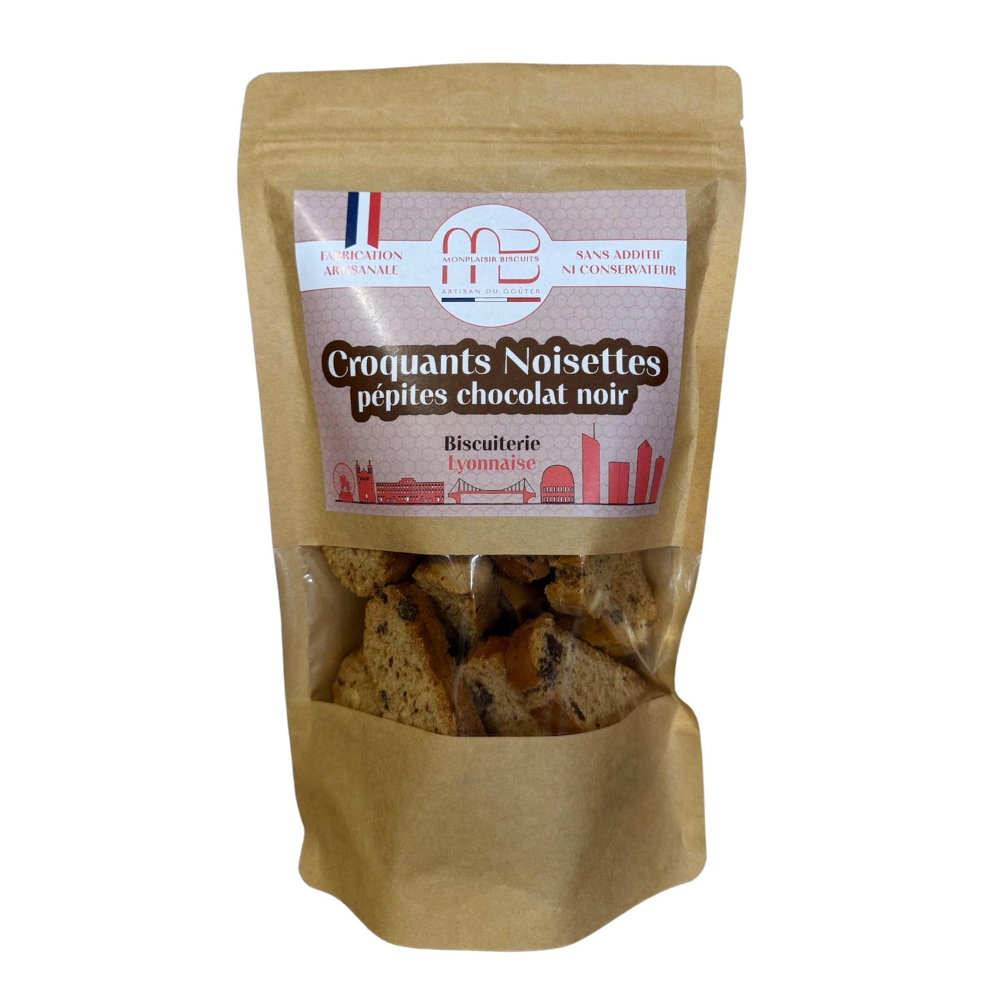 Croquants Noisettes aux pépites de chocolat noir