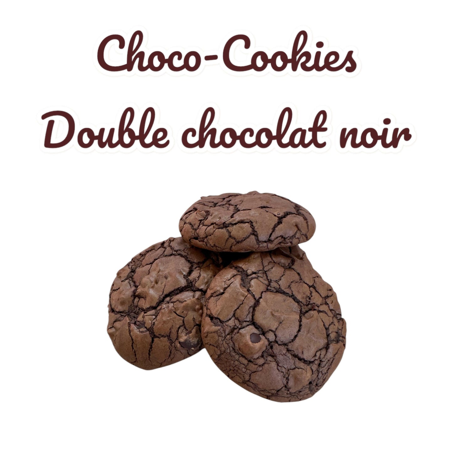 Choco-Cookies Double chocolat noir