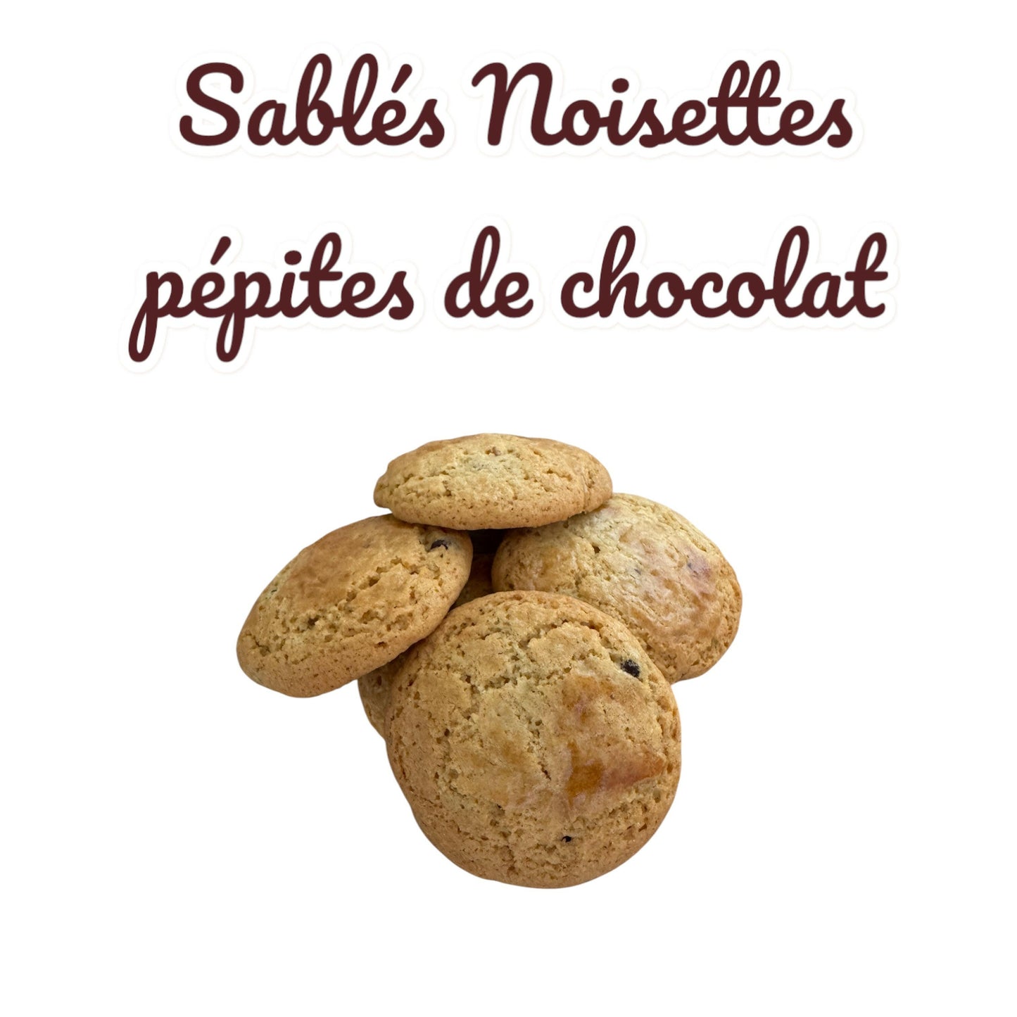 Sablés Vanille Noisettes et pépites de chocolat noir