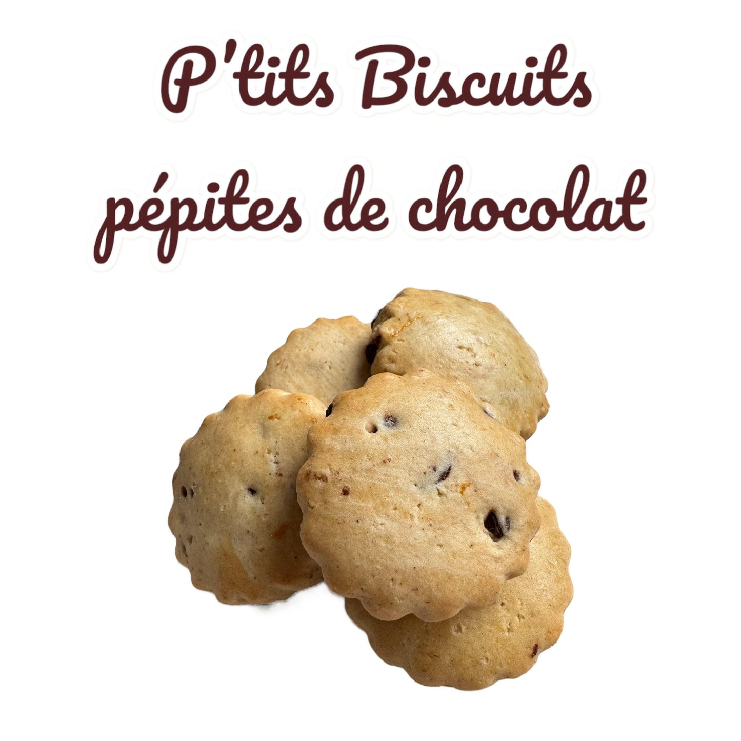 P'tits Biscuits aux pépites de chocolat noir
