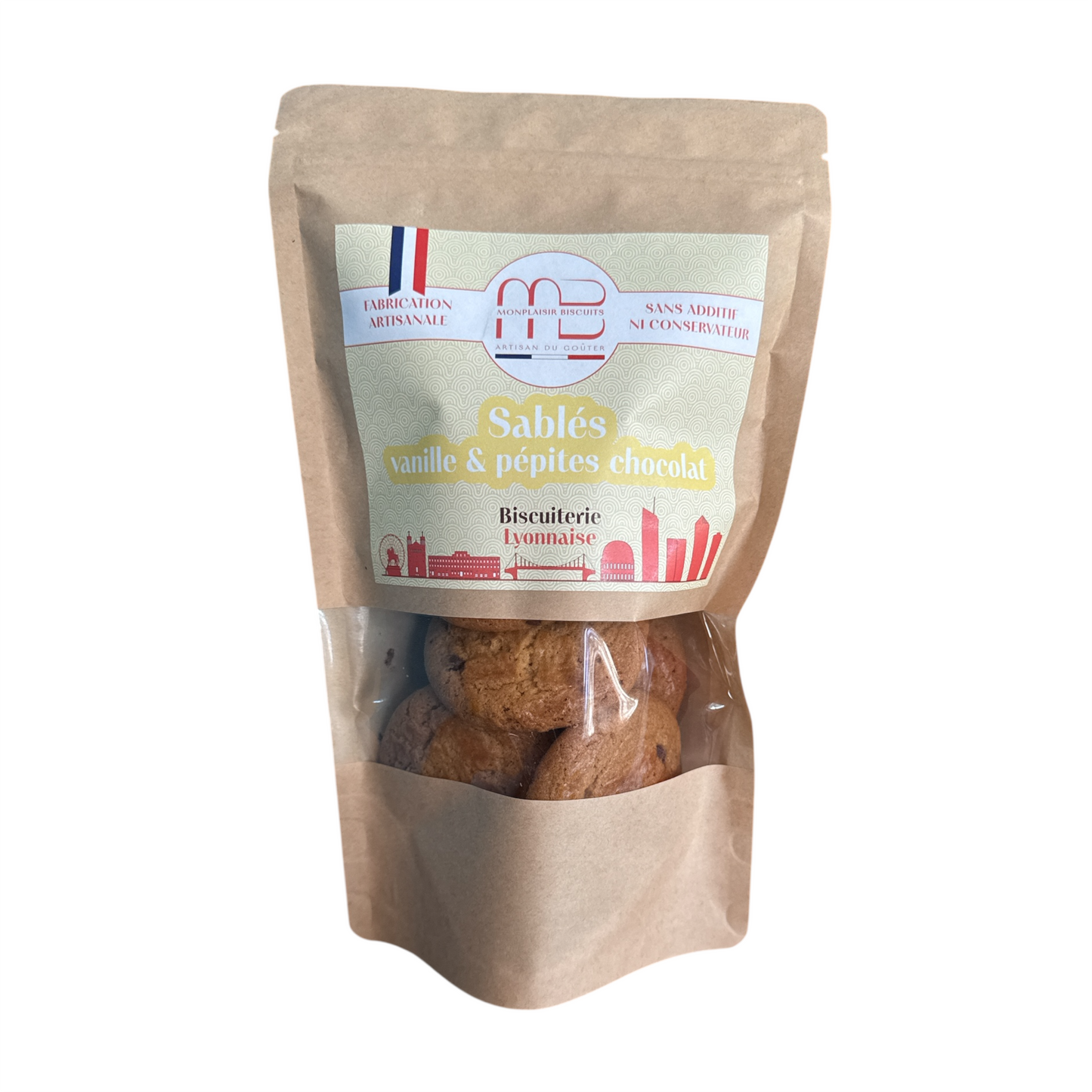 Sablés Vanille et pépites de chocolat noir