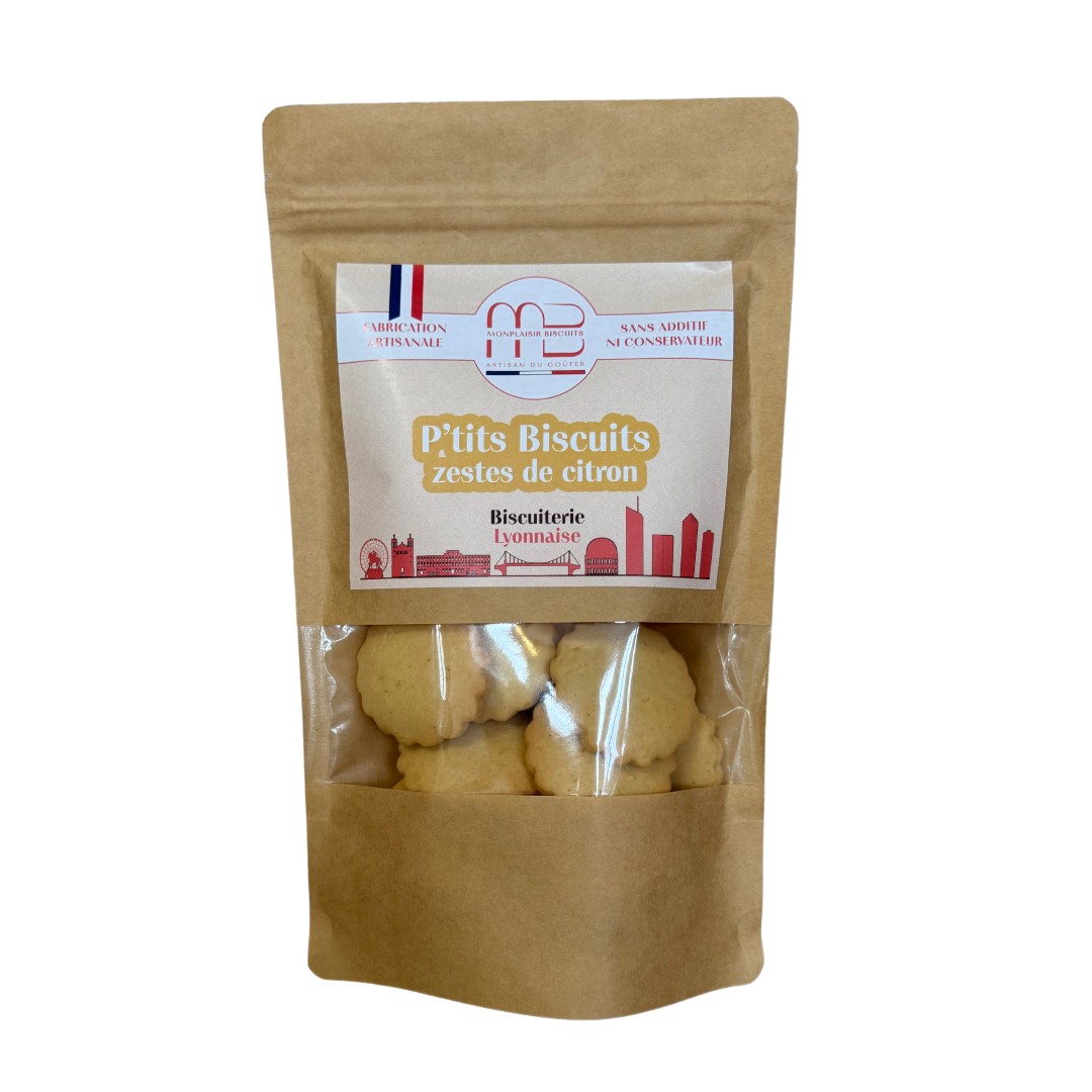 P'tits Biscuits aux zestes de citron
