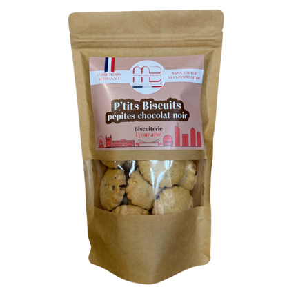 P'tits Biscuits aux pépites de chocolat noir