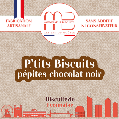 P'tits Biscuits aux pépites de chocolat noir