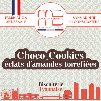 Choco-Cookies Eclats d'amandes