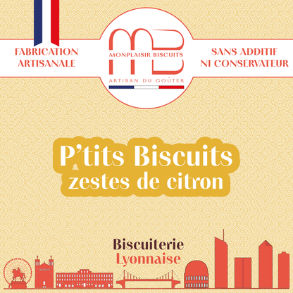P'tits Biscuits aux zestes de citron