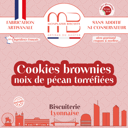 Cookies-Brownies Noix de pécan