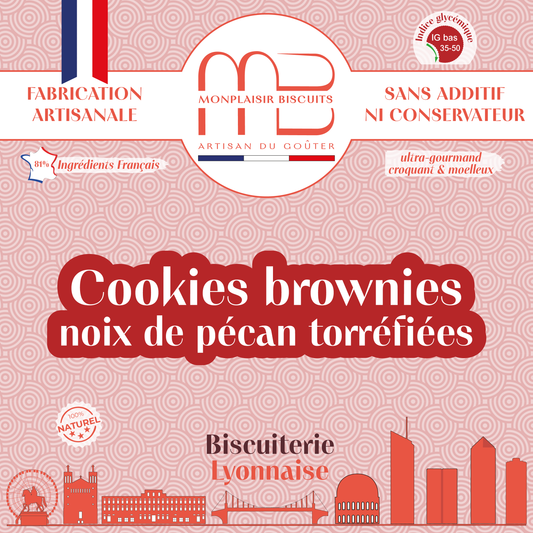 Cookies-Brownies Noix de pécan