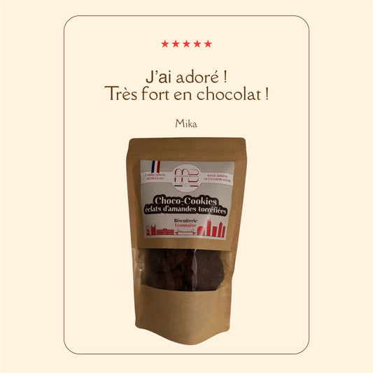 Choco-Cookies Eclats d'amandes